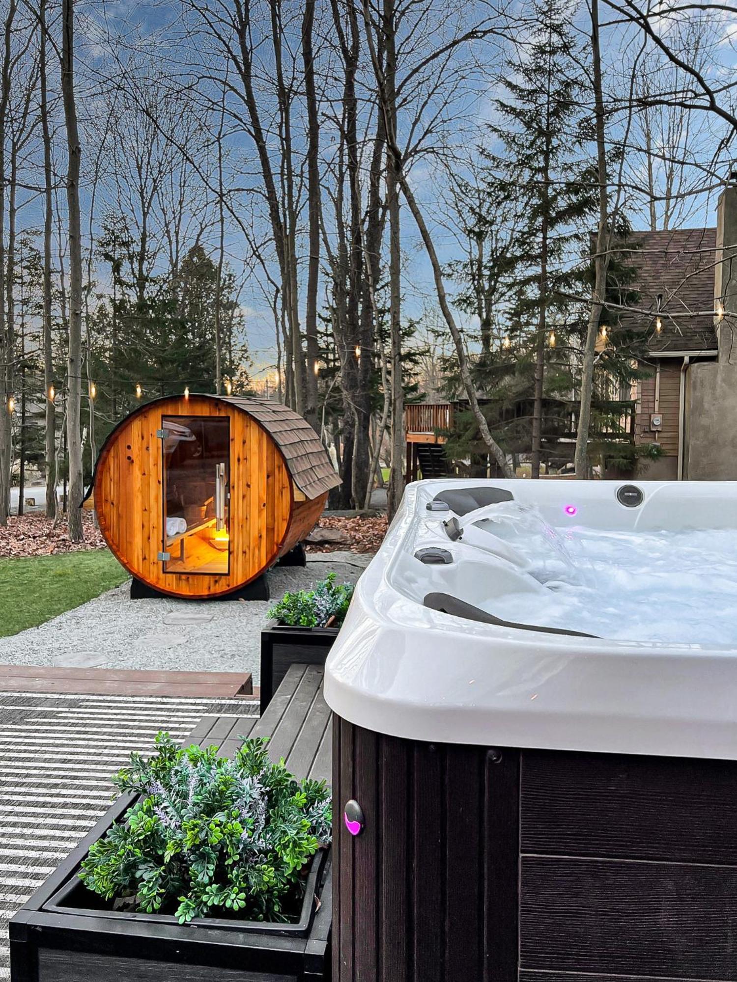 Family Pocono Gem By The With Private Sauna, Hot Tub, And Huge Game