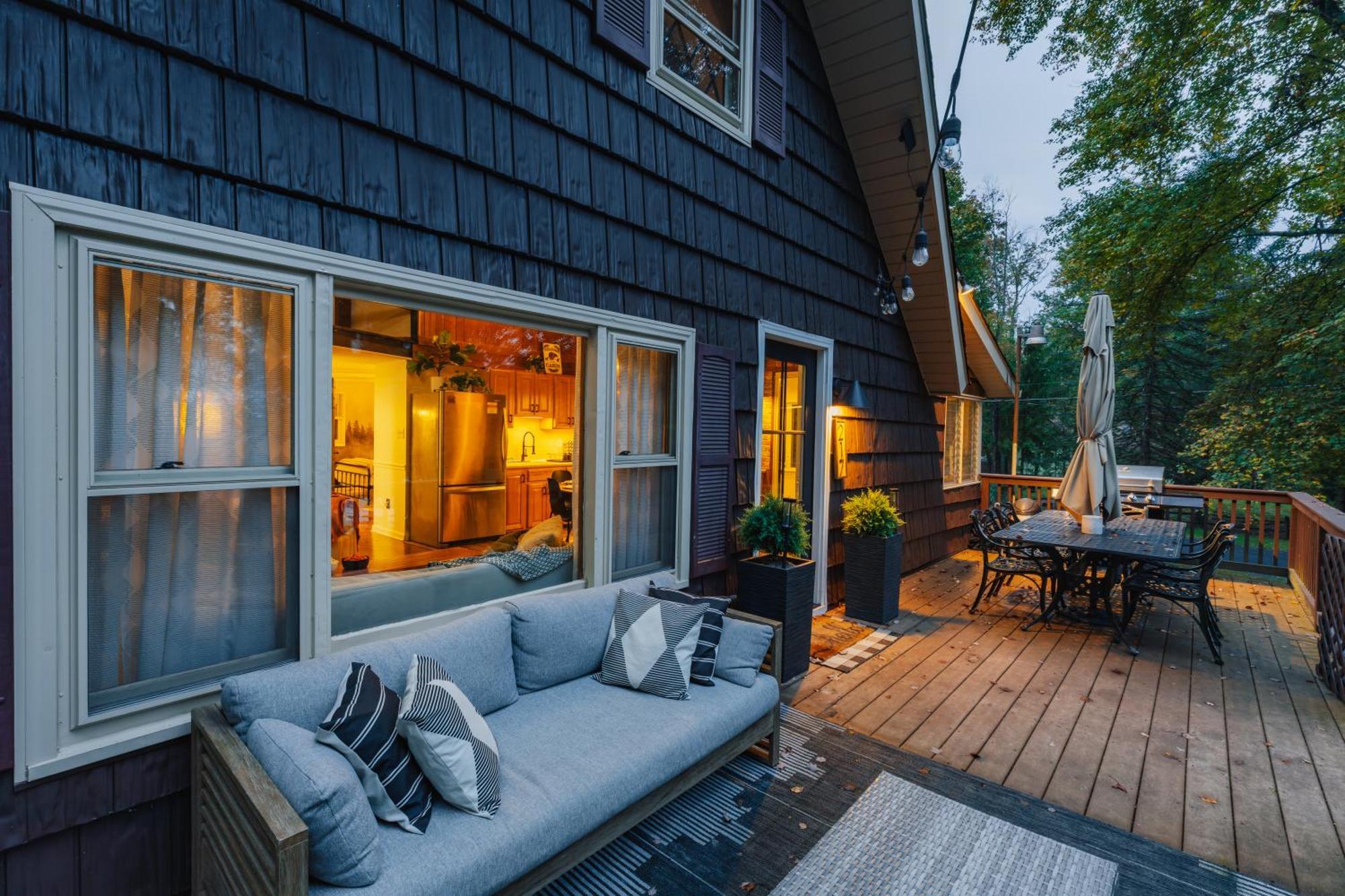 Chalet Family Pocono Gem By The With Private Sauna, Hot Tub, And Huge Game